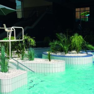 Carrelages pour piscines, wellness, spas