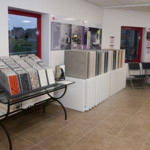 Showrooms intérieurs de carrelages