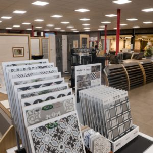 Showrooms intérieurs de carrelages