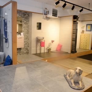 Showrooms intérieurs de carrelages