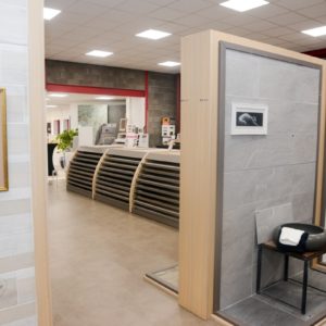 Showrooms intérieurs de carrelages