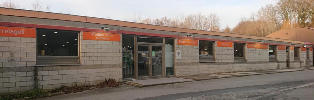 Tegelshowroom in Saive - provincie Luik - nabij Limburg