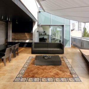 Carrelages et dalles pour terrasses, pergolas, balcons