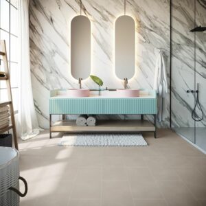 Vinyle pour salle de bain