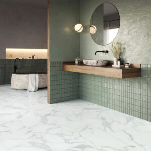 Vinyle pour salle de bain